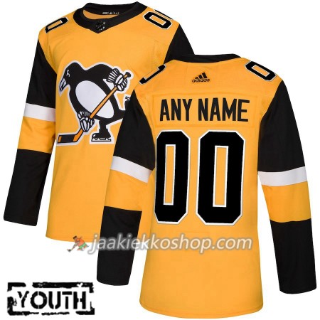 Lapsille NHL Pittsburgh Penguins Pelipaita Custom Adidas Alternate 2018-19 Authentic